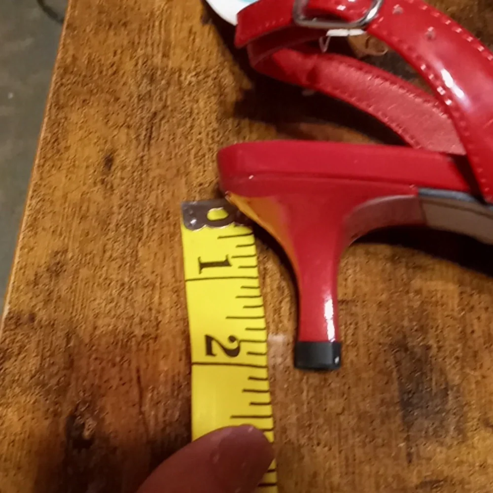 NWT sexy Red A New Day Multiple Sized Stunning Kitten 2" Heels - Picture 10 of 13